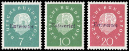 Bundesrepublik Deutschland, 1959, 302-04 Y, Postfrisch - Autres & Non Classés
