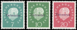 Bundesrepublik Deutschland, 1959, 302-04 Y, Postfrisch - Other & Unclassified