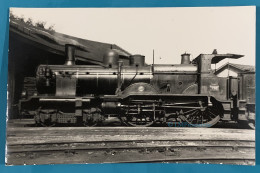 Photo Locomotive Midi 1782 France Train Gare Chemin Fer Compagnie Cie Dépôt Loc Loco Motrice Vapeur Ancienne Profil 220 - Trains