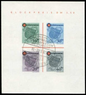 Französische Zone Württemberg, 1949, Bl. 1 I, Gestempelt - Autres & Non Classés