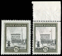 Vatikanstaat, 1933, 25 Var., Postfrisch - Otros & Sin Clasificación