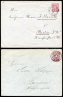 Deutsches Reich, 1880, U 12 B, Brief - Altri & Non Classificati