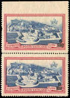 Vatikanstaat, 1945, 124 Var., Postfrisch, Paar - Sonstige & Ohne Zuordnung