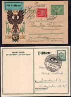 Deutsches Reich, 1925, P 206 I, P 212, Brief - Other & Unclassified