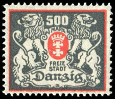 Danzig, 1923, 144 F, Postfrisch - Nuovi