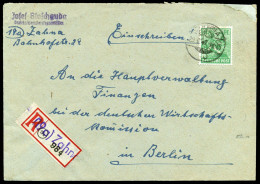 SBZ Handstempel Bezirk 20, 1948, 181IV, Brief - Sonstige & Ohne Zuordnung