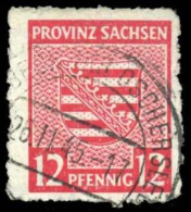 SBZ - Provinz Sachsen, 1945, 71 X D, Gestempelt - Sonstige & Ohne Zuordnung