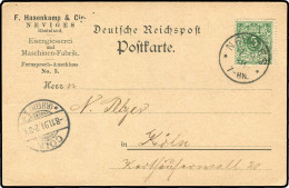 Deutsches Reich, 1891, 46 Ba, Brief - Altri & Non Classificati