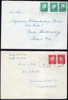 Berlin, 1961, 182 (3), 184 (2), Brief - Other & Unclassified