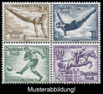 Deutsches Reich, 1936, 624-27 Hz, Postfrisch - Andere & Zonder Classificatie