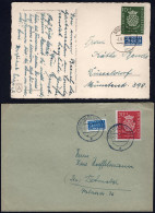 Bundesrepublik Deutschland, 1950, 121, 122, Brief - Other & Unclassified