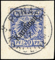 Deutsche Kolonien Karolinen, 1899, 4 I, Briefstück - Isole Caroline