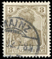 Deutsches Reich, 1902, 69 I, Gestempelt - Autres & Non Classés