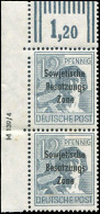 Sowjetische Zone, 1948, 186 DV, Postfrisch - Sonstige & Ohne Zuordnung