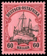 Deutsche Kolonien Ostafrika, 1906, 37, Postfrisch - Afrique Orientale