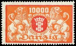 Danzig, 1923, 147 F, Postfrisch - Nuevos