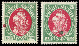 Danzig, 1921, 63, Ungebraucht - Mint