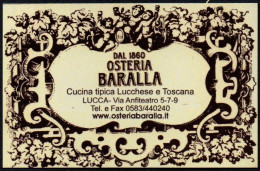 ITALIA 2008 - CALENDARIO TASCABILE - DAL 1860 OSTERIA BARALLA - LUCCA - I - Petit Format : 2001-...