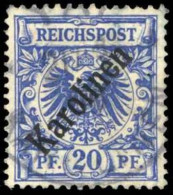 Deutsche Kolonien Karolinen, 1899, 4 I, Gestempelt - Caroline Islands