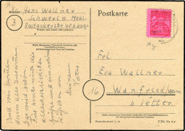 SBZ - Mecklenburg Vorpommern, 1946, 19 Y, Brief - Autres & Non Classés