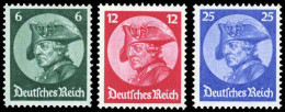 Deutsches Reich, 1933, 479-81, Postfrisch - Other & Unclassified