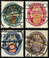 Deutsches Reich, 1926, 398-401, Gestempelt - Altri & Non Classificati