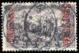 Deutsche Auslandspost Marokko, 1905, 32 B, Gestempelt - Turchia (uffici)