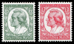 Deutsches Reich, 1934, 554-55, Postfrisch - Sonstige & Ohne Zuordnung