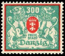 Danzig, 1923, 130 F, Postfrisch - Neufs