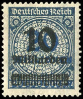 Deutsches Reich, 1923, 335 W B, Postfrisch - Sonstige & Ohne Zuordnung