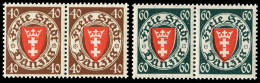 Danzig, 1935, 243-244, Postfrisch - Nuovi