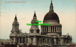 R605547 3602. St. Pauls Cathedral. London. Valentines Series. 1917 - Andere & Zonder Classificatie