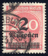 Deutsches Reich, 1923, 309 A P A Y, Gestempelt - Andere & Zonder Classificatie