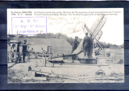 Artillerie Lourde Française. Mortier De 350 - Weltkrieg 1914-18