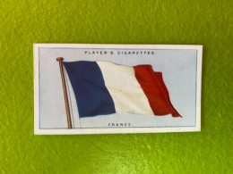 Player's Cigarettes Card Flags Of The League Of Nations -  France - Altri & Non Classificati