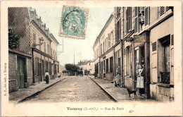 95 TAVERNY - Vue De La Rue De Paris  - Taverny
