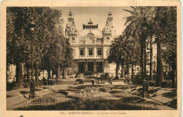 MONTE CARLO    LE JARDIN ET LE CASINO - Autres & Non Classés