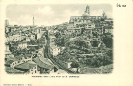  ITALIA  SIENA  Panorama Della Città Visto Da S. Domenico  - Siena