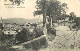  83  DRAGUIGNAN Vue D'Ensemble Et Route De Grasse - Draguignan