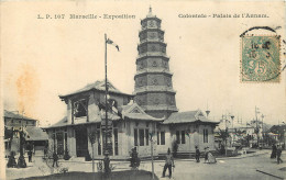  13  MARSEILLE  Exposition Coloniale  Palais De L'Annam - Exposiciones Coloniales 1906 - 1922