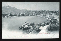 14763 - SUISSE - LUZERN - Promenade - DOS NON DIVISE - Luzern