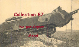 CHARS > CHAR Saint Chamond Moteur Panhard - Tank Matériel Militaire - Matériel