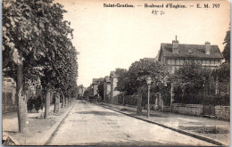 95 SAINT GRATIEN - Le Boulevard D'enghein. - Saint Gratien