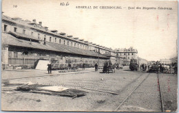 50 CHERBOURG - L'arsenal, Le Quai Des Magasins Generaux  - Cherbourg