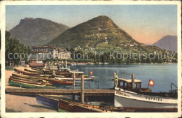 11747333 Lugano TI Lago Boote Monte Bre Lugano - Autres & Non Classés