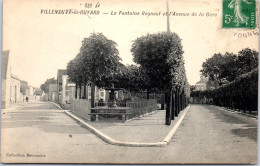 89 VILLENEUVE LA GUYARD - La Fontaine Regnoul & Av De La Gare  - Villeneuve-la-Guyard