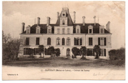 Maine Et Loire , Faveray , Le Château De Lassay - Otros & Sin Clasificación