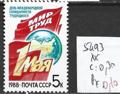 RUSSIE 5493 ** Côte 0.30 € - Nuovi