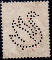 Mi 391 (Yv 383) - Lochung - Perfin - Schwan - Swan - Cygne - Used Stamps