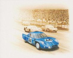 RENAULT ALPINE A210 LE MANS 1966 - CARTE POSTALE 10X15 CM NEUF - Turismo